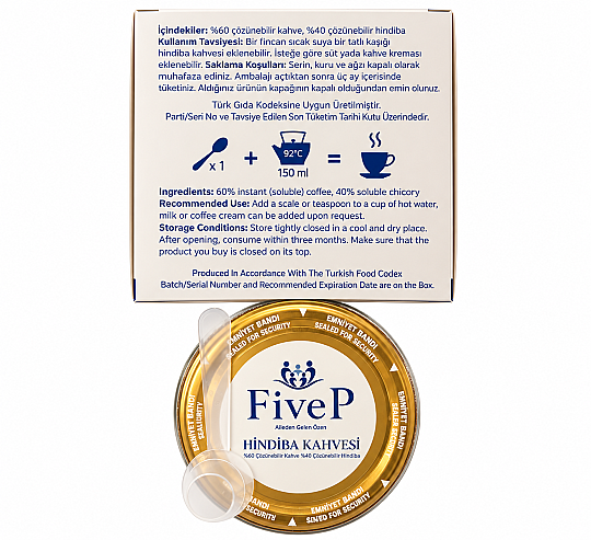 FiveP Hindiba Kahve 150 gr - 2