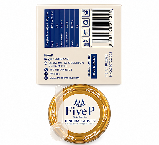 FiveP Hindiba Kahve 150 gr - 4